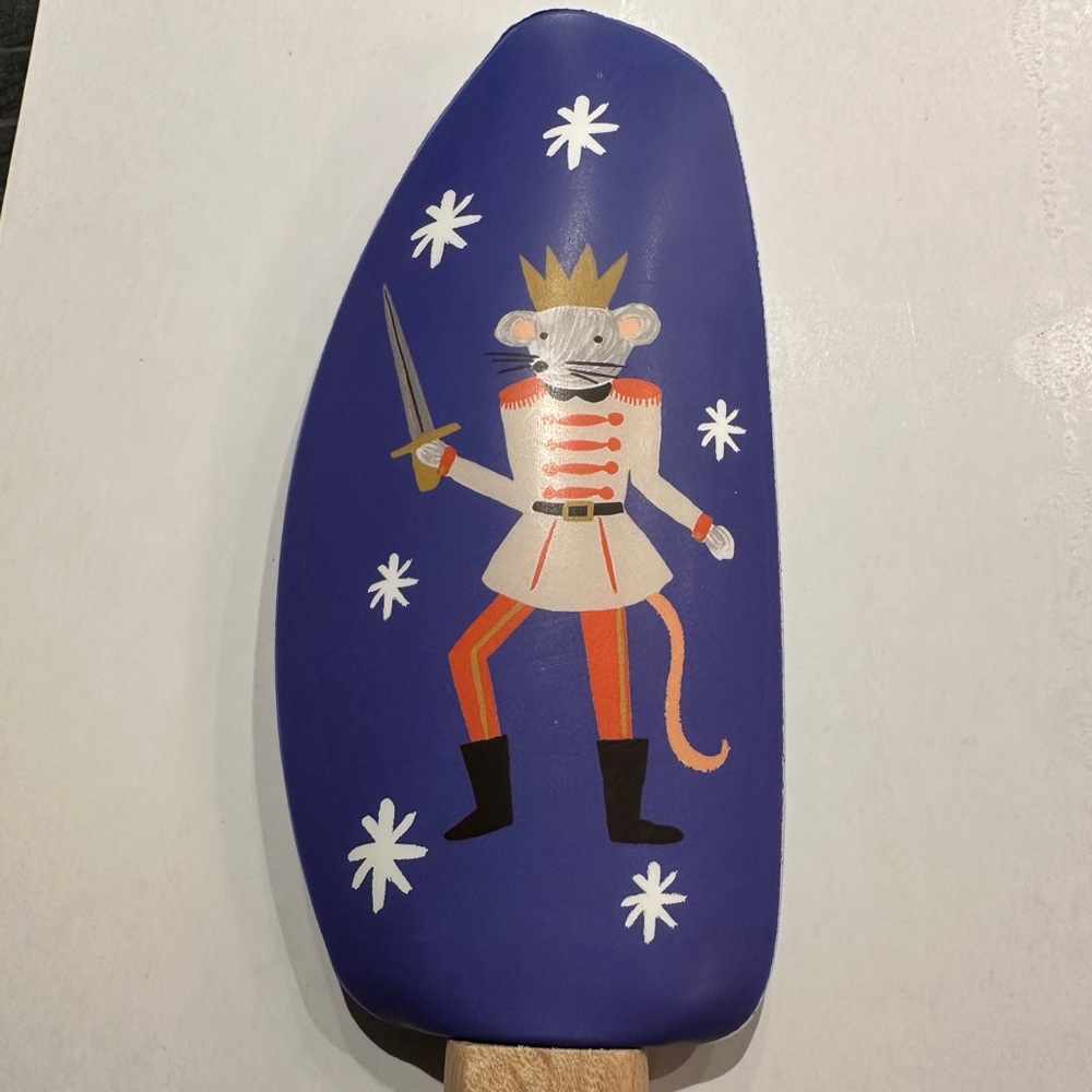 NWT Rifle Paper Co Anthropologie Spatula -Nutcracker side & Mouse King otherside